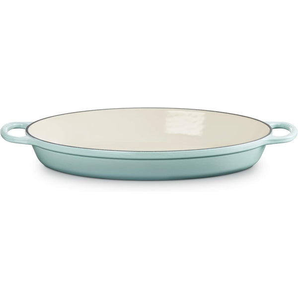 Le Creuset 3 qt. Signature Oval Baker - Sea Salt