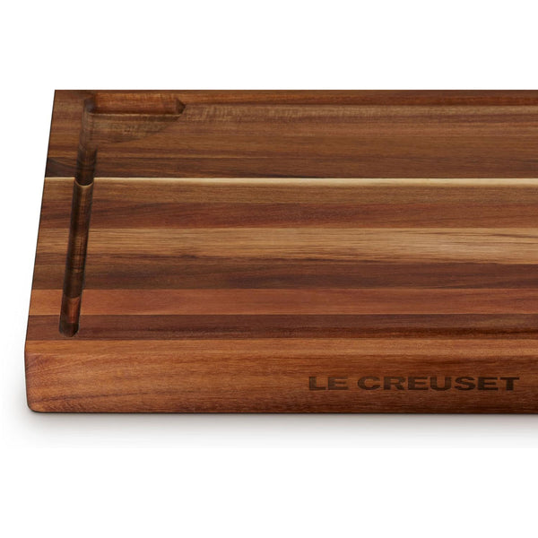 Le Creuset Alpine Collection 20" x 14" x 2" Butcher Block Acacia Wood