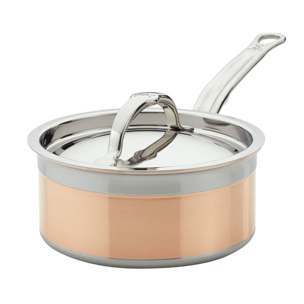 Hestan CopperBond 1.5 qt Covered Saucepan -SMALL (16cm)