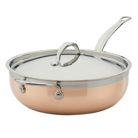 Hestan CopperBond 5qt Covered Essential Pan w/helper handle (28cm)