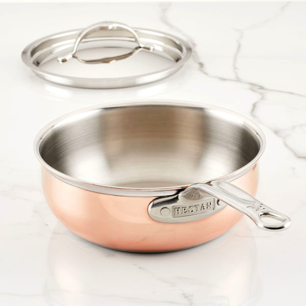 Hestan CopperBond 2 qt Covered Saucier (20cm)