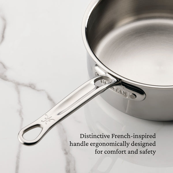 Hestan Probond LUXE 4.0 Qt Covered Saucepan W/Helper Handle (22Cm)
