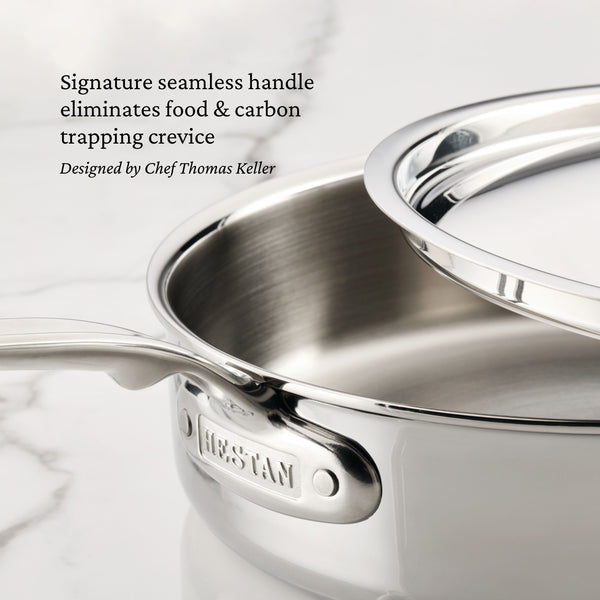 Hestan  Probond Luxe 5.0Qt Covered Sauté Pan W/Helper Handle (30Cm)