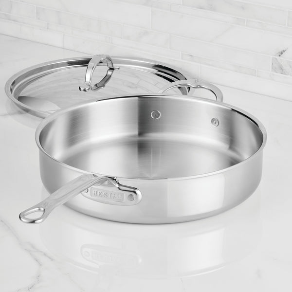 Hestan  Probond Luxe 5.0Qt Covered Sauté Pan W/Helper Handle (30Cm)
