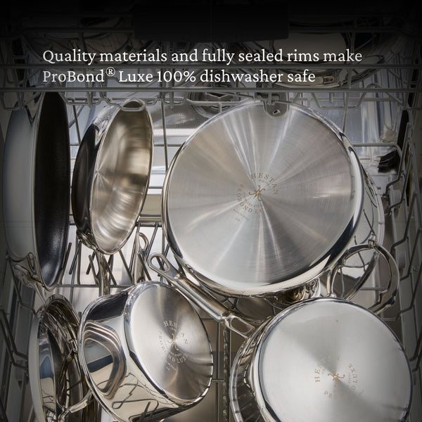 Hestan  Probond Luxe 7.5 Qt 14" Covered Wok (36Cm)