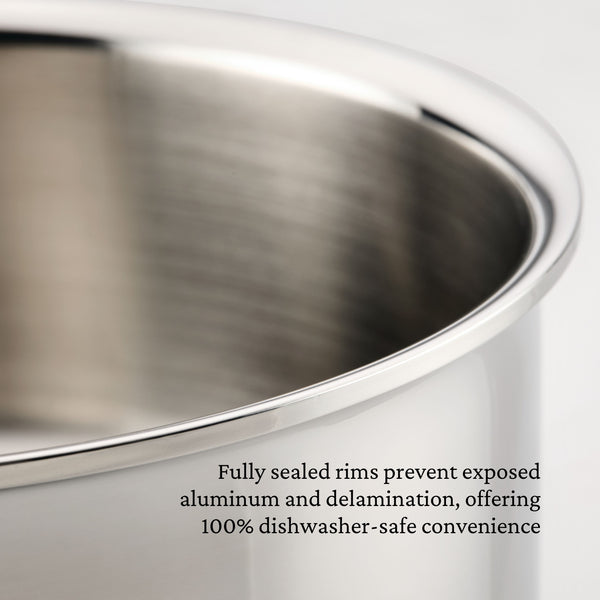 Hestan Probond Luxe 6 Qt Covered Stock Pot (24Cm)