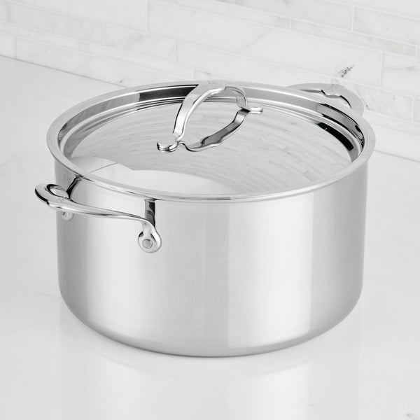 Hestan  Probond Luxe 12 Qt Covered Stock Pot (30Cm)