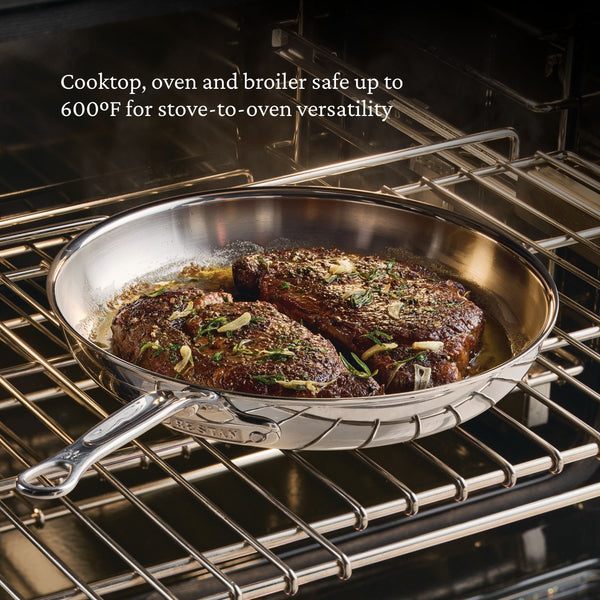 Hestan Probond LUXE 2Pc Set: 11" Covered Skillet (28Cm)