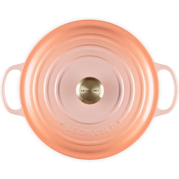 Le Creuset 5.5 qt. Signature Round Dutch Oven - Peche