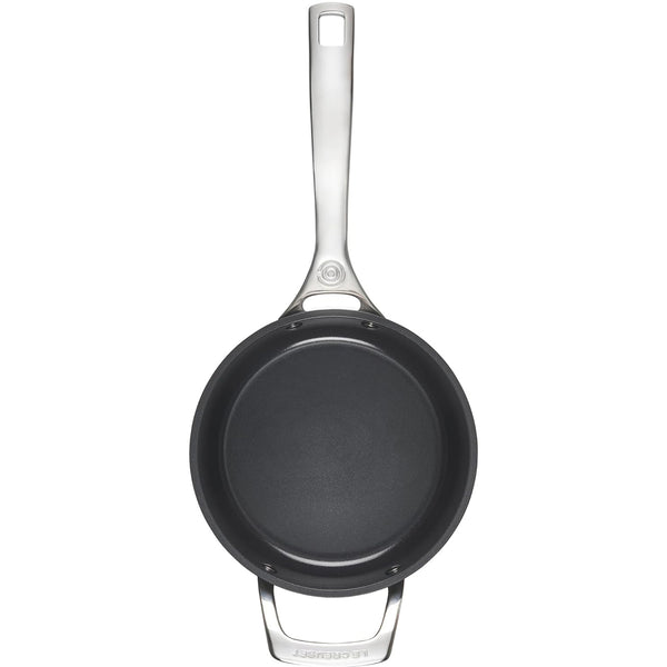 Le Creuset Essential Non-Stick Ceramic Saucepan Glass Lid 3 Qt