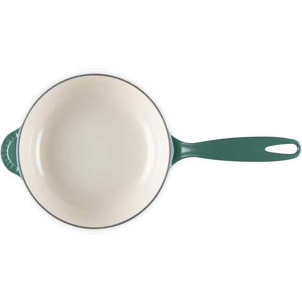 Le Creuset 2.25 qt. Traditional Round Saucier Holly 2.25 qt. Artichaut Sig Gold