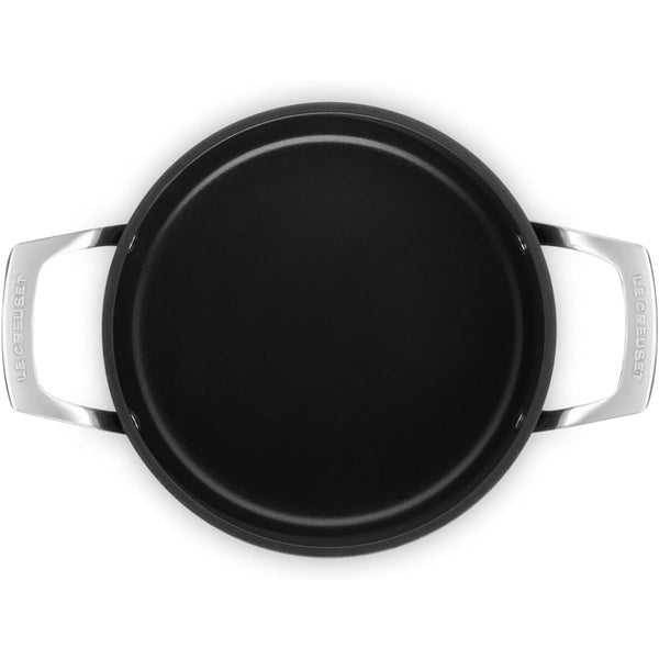 Le Creuset 4 qt. Essential Non-stick Ceramic Stockpot with Glass Lid 4 qt.