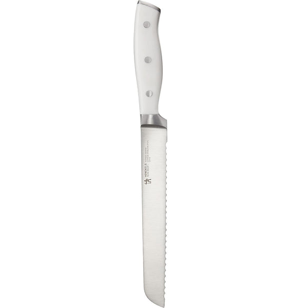 Henckels Forged Accent 8" Bread Knife - White Handle