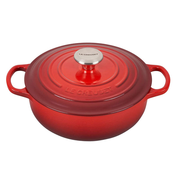 Le Creuset 3.5 qt. Signature Sauteuse - Cerise