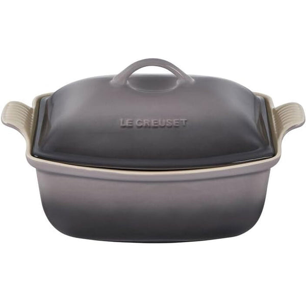Le Creuset 4.5 qt. Heritage Deep Covered Rectangular Baker - Oyster