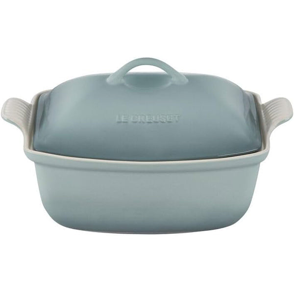 Le Creuset 4.5 qt. Heritage Deep Covered Rectangular Baker - Sea Salt