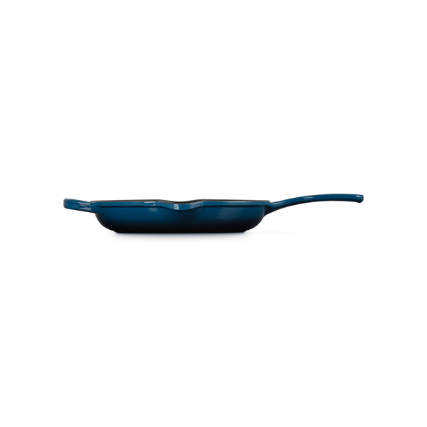 LE CREUSET 10.25" SIGNATURE IRON HANDLE SKILLET  - NUIT