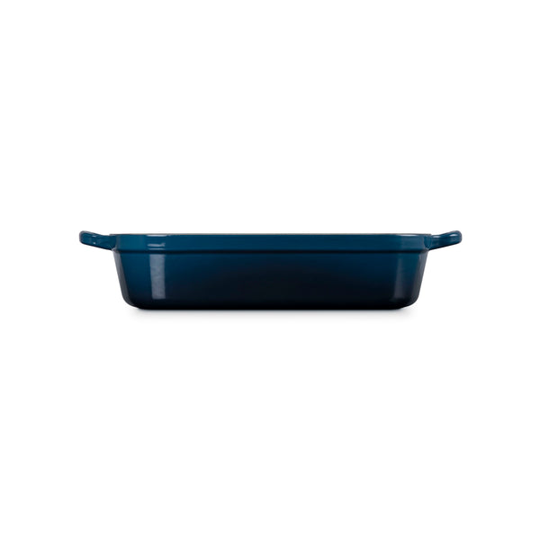 LE CREUSET 5.25 QT. (9.8" X
13") SIGNATURE RECTANGULAR ROASTER  - NUIT