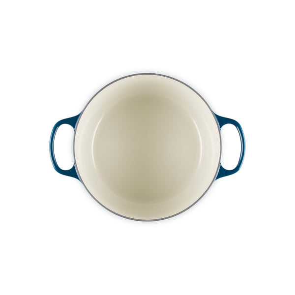 LE CREUSET 6.5 QT SIGNATURE DEEP ROUND OVEN  - NUIT