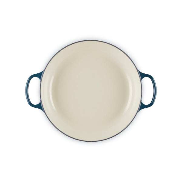 LE CREUSET SIGNATURE ROUND BRAISER 3.5QT  CRUCIBLE SS - NUIT