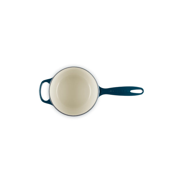 LE CREUSET SIGNATURE ROUND SAUCEPAN 1.75QT  CRUCIBLE SS - NUIT