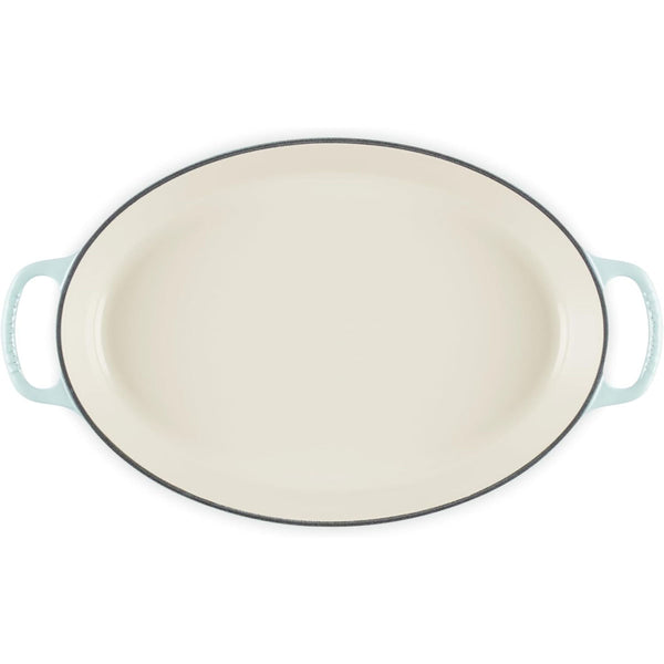 Le Creuset 3 qt. Signature Oval Baker - Sea Salt