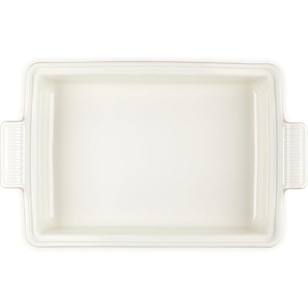 Le Creuset 4 qt. (12" x 9") Heritage Covered Rectangular Casserole - Peche
