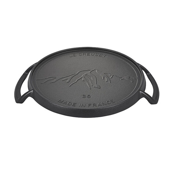 Le Creuset 15" Alpine Outdoor Collection - Pizza Pan (Matte Black)