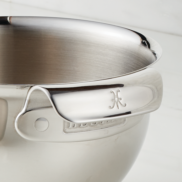 Hestan  Provisions Prep 4Pc Stainless Steel Mixing Bowl Set
Includes: 1/Each Size 1.5Qt, 3.0Qt, 4.75Qt, And 7.0Qt