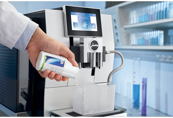 Jura Milk System Cleaner Mini Tablets w.Dispenser (90 g Bottle)