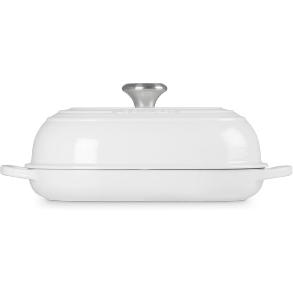 Le Creuset 1.5 qt. Signature Oval Bread Oven, White
