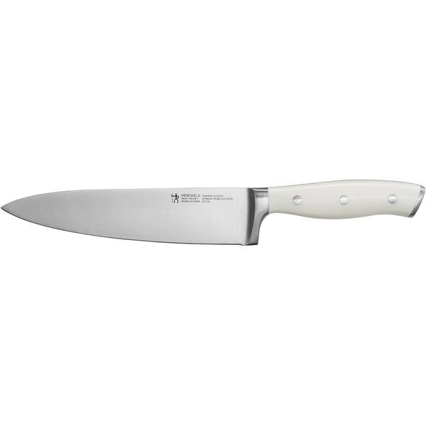 Henckels Forged Accent 8" Chef's Knife - White Handle