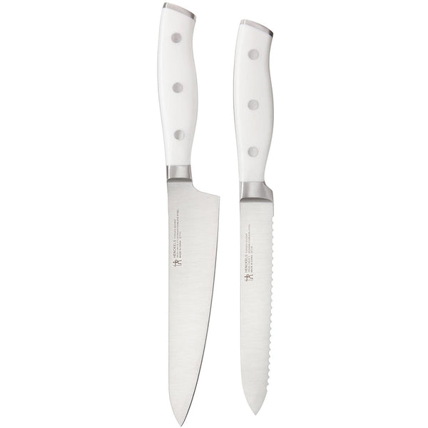 Henckels Forged Accent 2 Pc Prep Set - White Handle