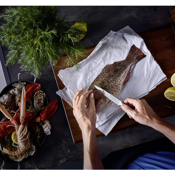 Wusthof Ikon Blackwood Three Piece Knife Set