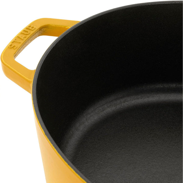 Staub 6.25-Qt Wide Oval Dutch Oven - Citron