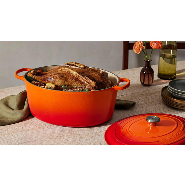 Le Creuset 15.5 qt. Signature Oval Dutch Oven - White