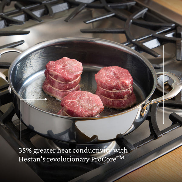 Hestan Nanobond 3.5 Quart Covered Sauteuse