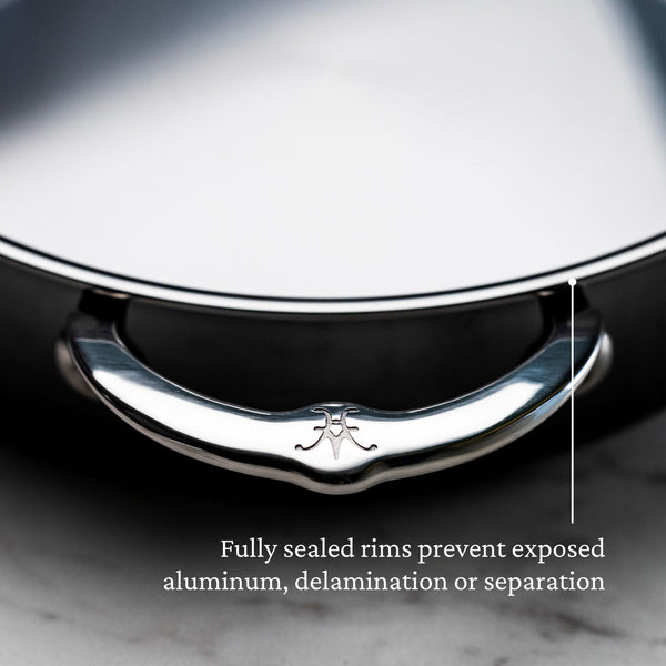 Hestan Nanobond 3.5 Quart Covered Sauteuse