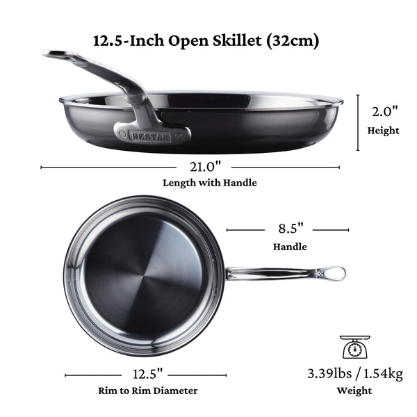 Hestan Nanobond 12.5" Open Skillet