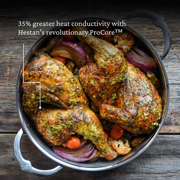 Hestan NanoBond 5.0qt Dutch Oven w/Dome Lid (28cm)