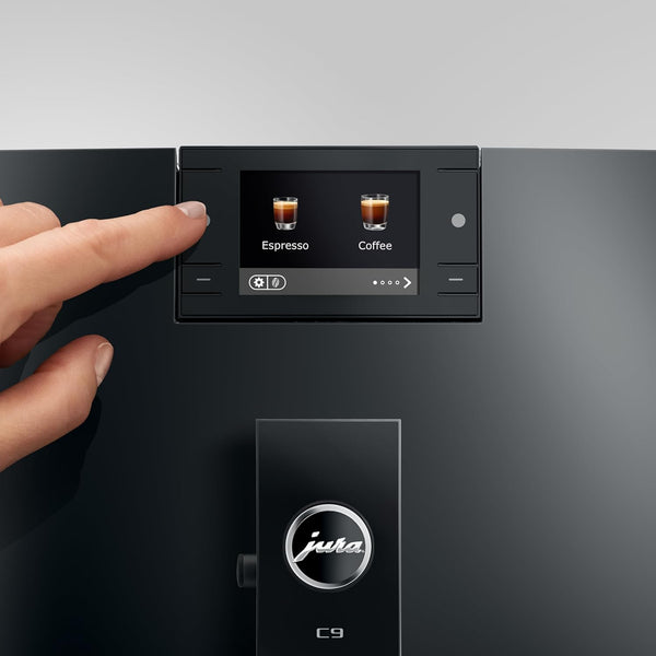 Jura C9 Coffee Machine - Piano Black
