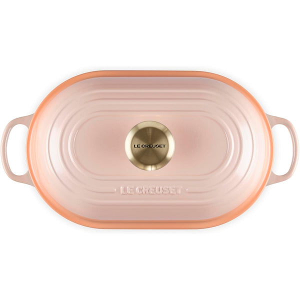 Le Creuset 1.5 qt. Signature Oval Bread Oven, Peche