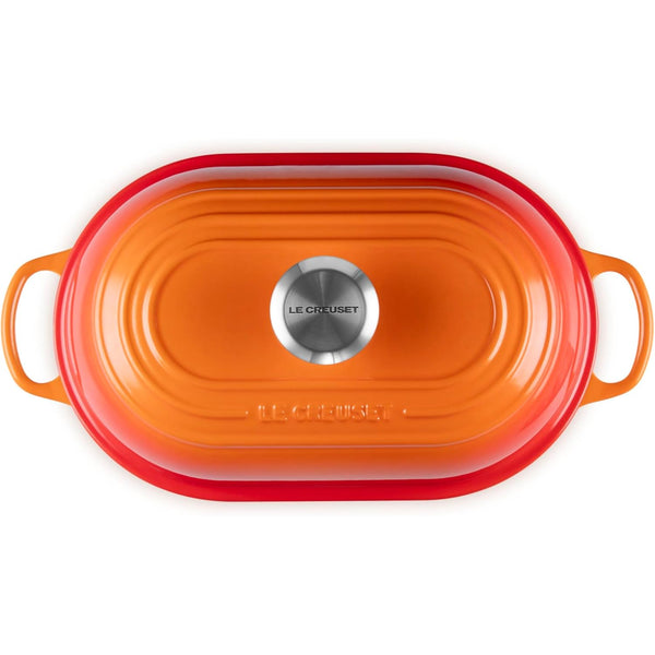 Le Creuset 1.5 qt. Signature Oval Bread Oven, Flame