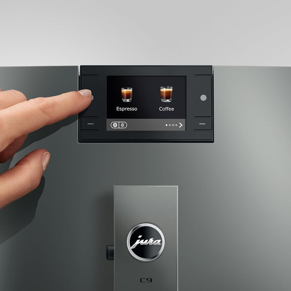 Jura C9 Coffee Machine - Piano Inox