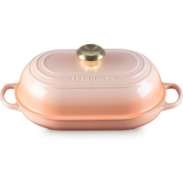 Le Creuset 1.5 qt. Signature Oval Bread Oven, Peche
