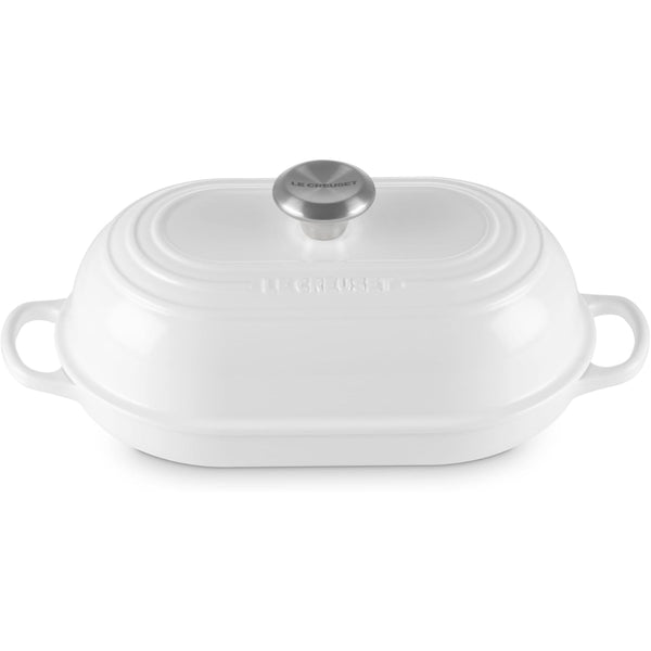 Le Creuset 1.5 qt. Signature Oval Bread Oven, White