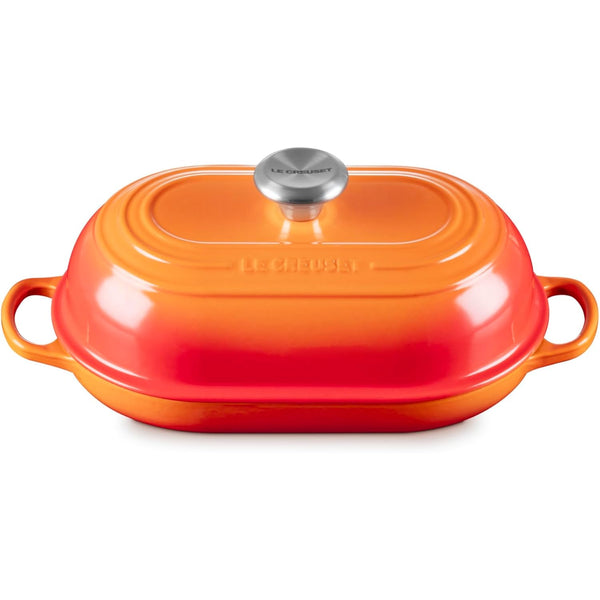 Le Creuset 1.5 qt. Signature Oval Bread Oven, Flame