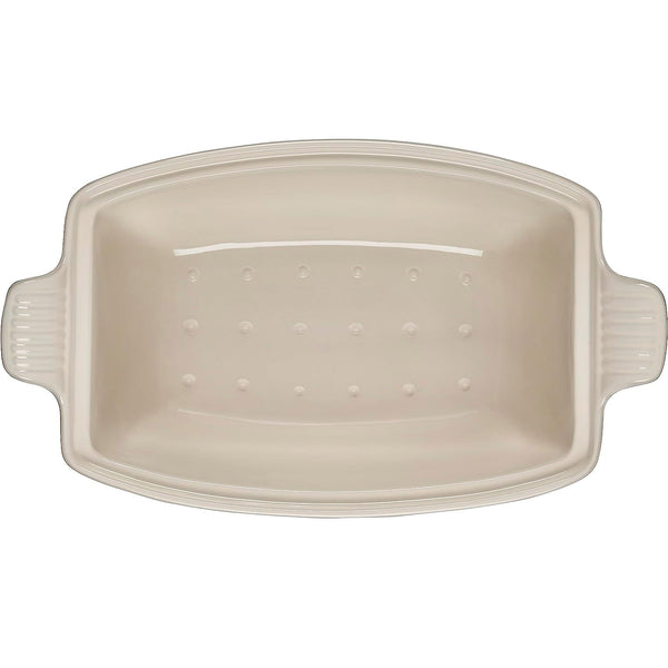 Le Creuset 4.5 qt. Heritage Deep Covered Rectangular Baker - Sea Salt