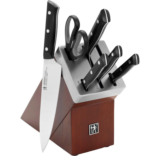 HENCKELS DYNAMIC 7PC SELF-SHARPENING KNIFE BLOCK SET