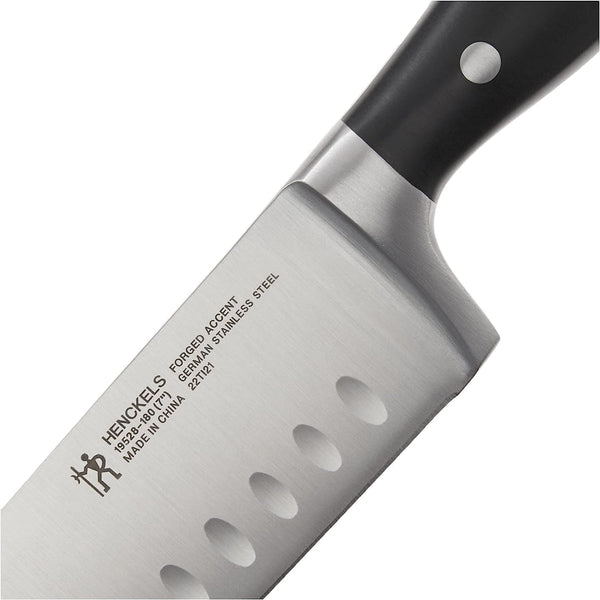 Henckels Forged Accent 7" Hollow Edge Santoku